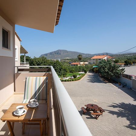 Four Seasons Private Villa - Seaview - Big Heated Pool - Gym - Sport Activities Gouves Buitenkant foto