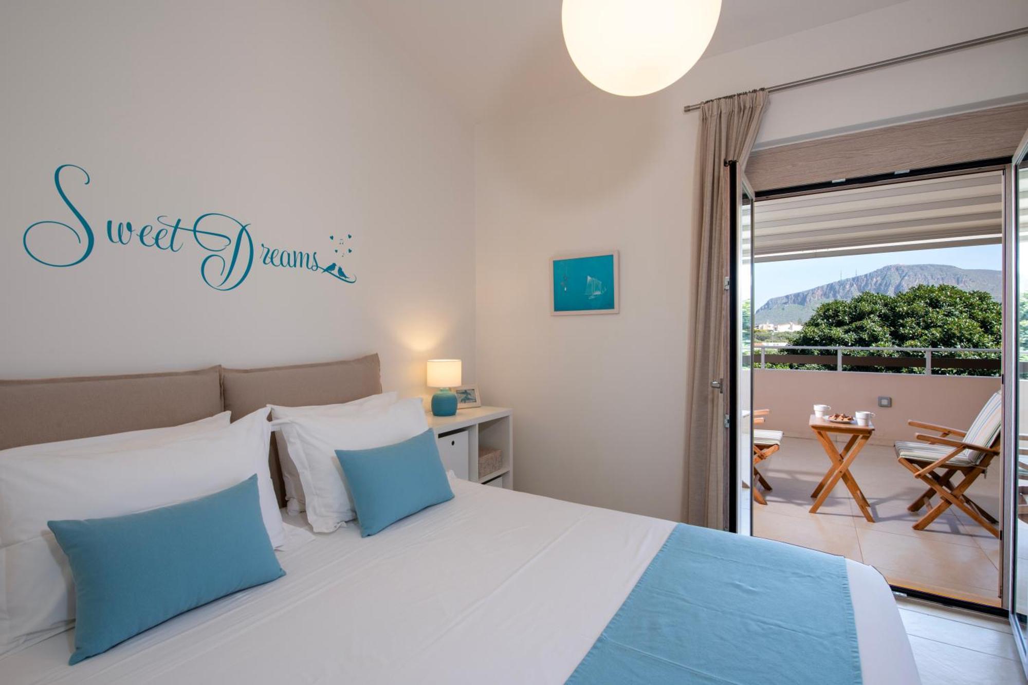 Four Seasons Private Villa - Seaview - Big Heated Pool - Gym - Sport Activities Gouves Buitenkant foto
