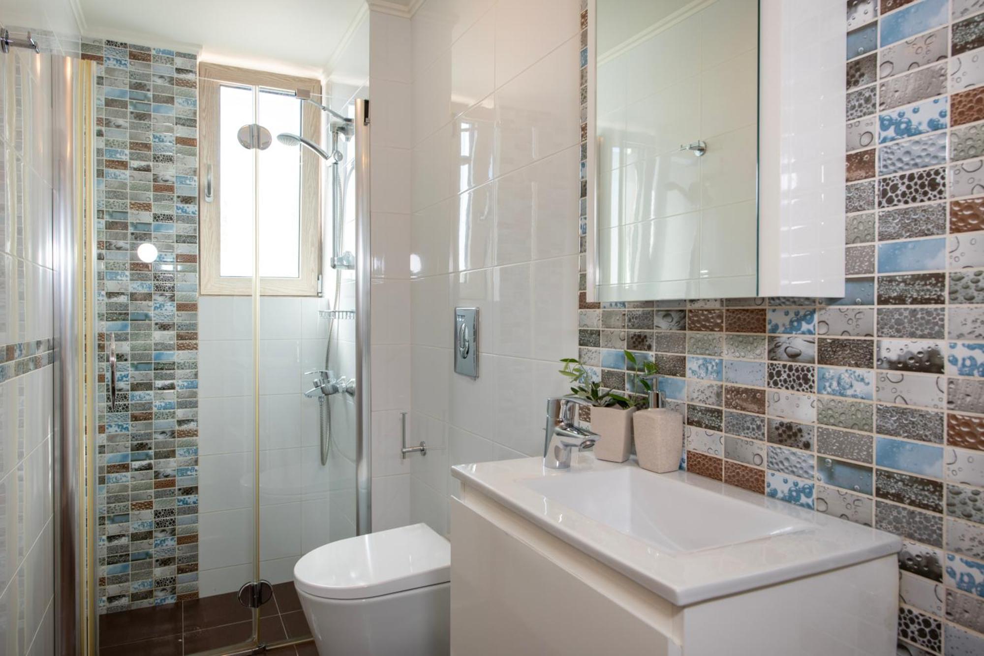 Four Seasons Private Villa - Seaview - Big Heated Pool - Gym - Sport Activities Gouves Buitenkant foto