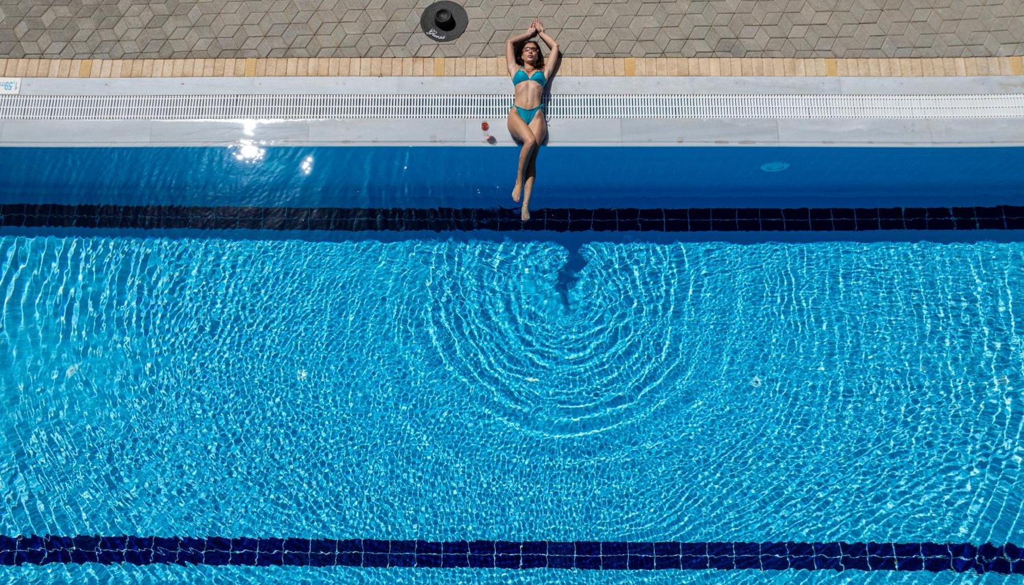 Four Seasons Private Villa - Seaview - Big Heated Pool - Gym - Sport Activities Gouves Buitenkant foto